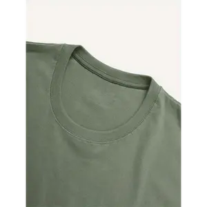 New5-Pack Solid Color T-Shirts Short Sleeve Crew Neck Casual Tops For Women's Cotton Womenswear Crochet Elastic Knitted Style Summer Wear Knitting Style Tshirt Streetwear Crewneck(Gift)11
