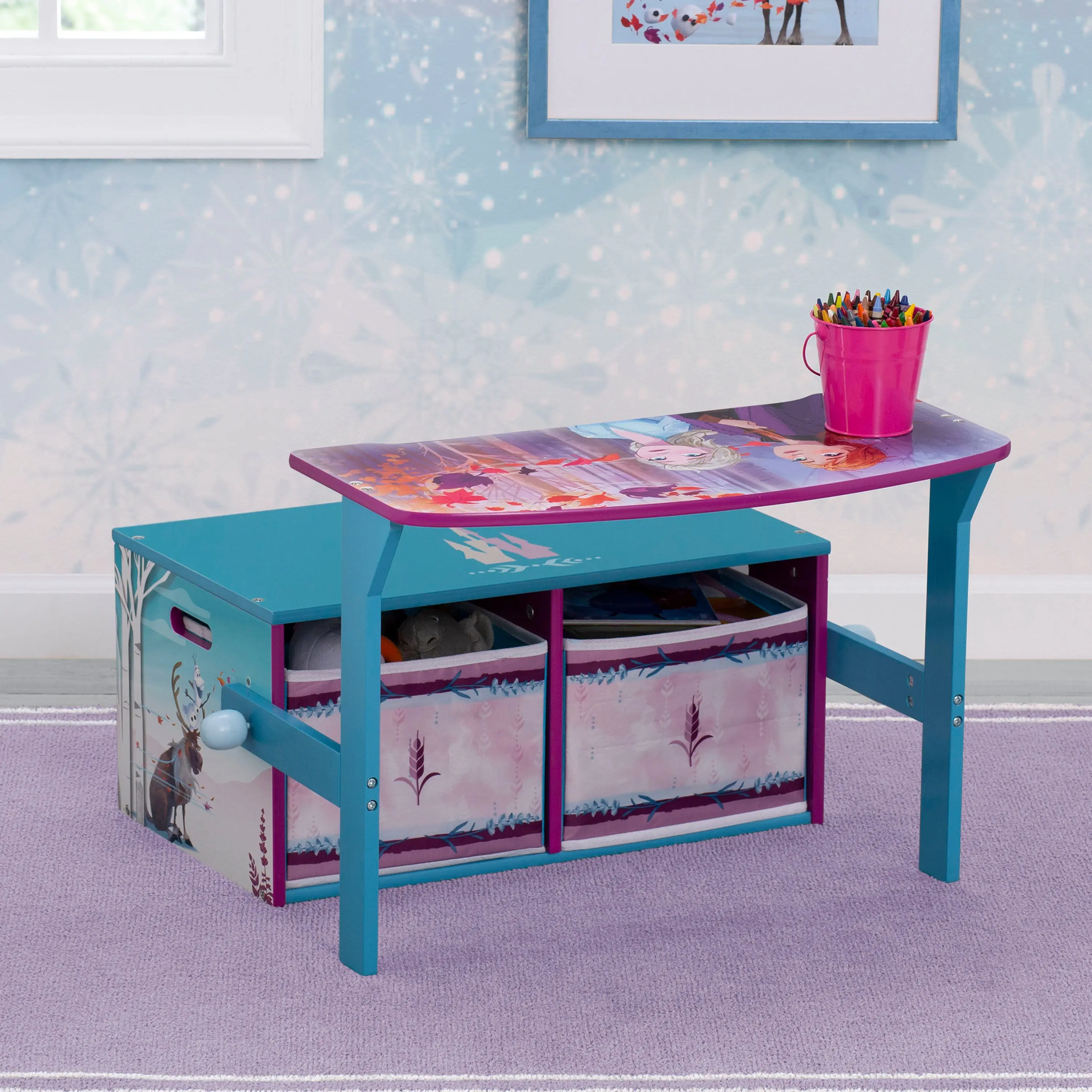 Frozen II Convertible Activity Bench Frozen II Convertible Activity Bench