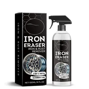 Iron Powder Remover Spray, Quick Rust and Brake Dust Removal, Professional Car Surface Cleaner, Ideal for Wheel Hubs and Paint