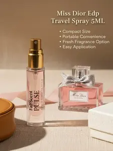 FairScent Pulse - Miss Dior Women's EDP Travel Spray - 5ml/0.17oz