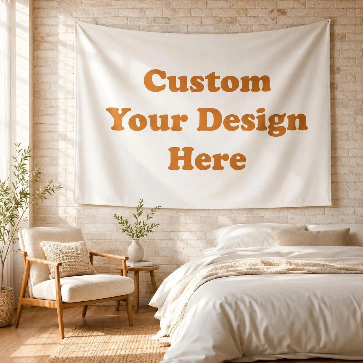 Custom Tapestry from Your Photo Personalized Tapestry Any Text - Wedding Party Backdrop Wall Room Art Decor - Wedding Family Gifts Hanging