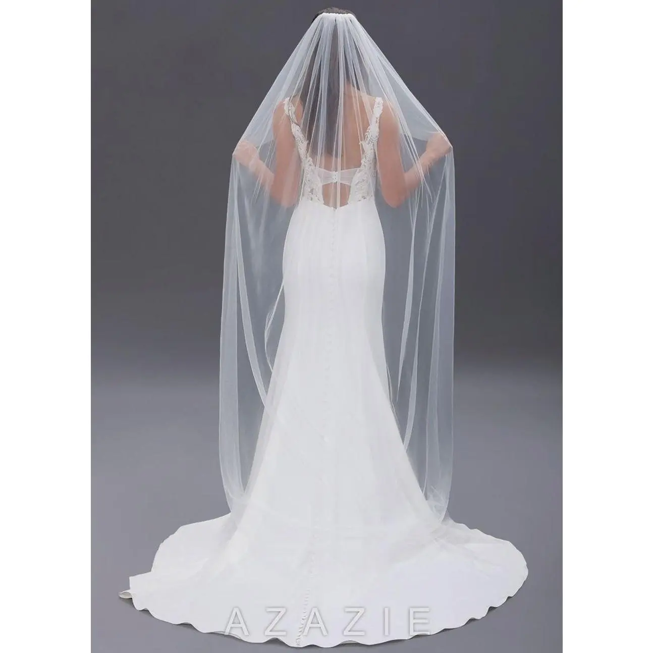 Talia Chapel Length Veil