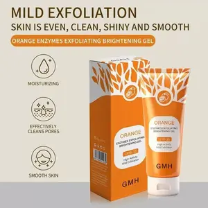 Orange Exfoliating Gel, Deeply Cleanses and Moisturizes. This Scrub Is Suitable for Face and Body – A Gentle Formula Suitable for All Skin Types, for Daily Use and Special Occasions, Body Care Cosmetic, Body Care Products