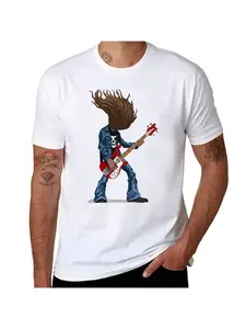 Cliff Burton New Version Shirt Graphic T-Shirt, Summer Casual Breathable Short Sleeve Top, Geometric Pattern, Fitted H-Type Silhouette