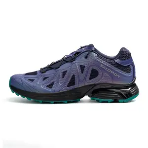 Salomon XT-Whisper Void Glow Series Cushioned Reflective Lightweight Casual Running Shoes for Men and Women in Phantom Purple Trending Shoes, House White Official Shoes to Get / Maison Mihara