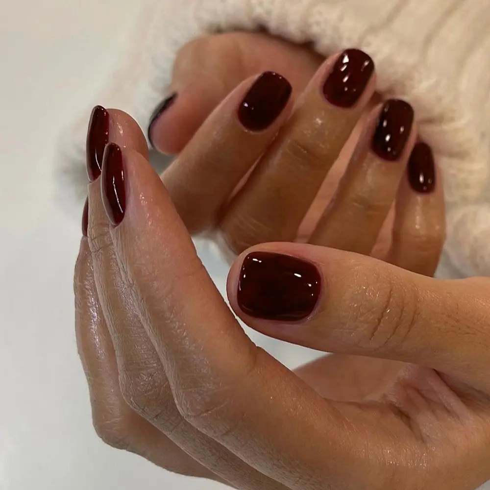 nail polish for brown dress 17 Nail Colors for Yellow Dresses