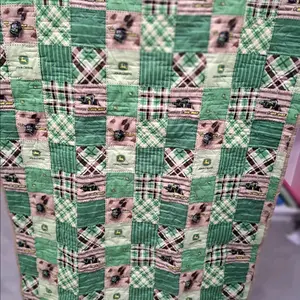 tractor quilt Cotton Washable