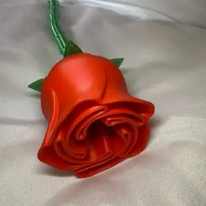 3d printed decorative rose(individual)