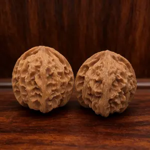 Natural Ginkgo Walnut Hand Massage Balls Collector's Grade Pure Dense Handpicked Stress Relief Focus Accessory