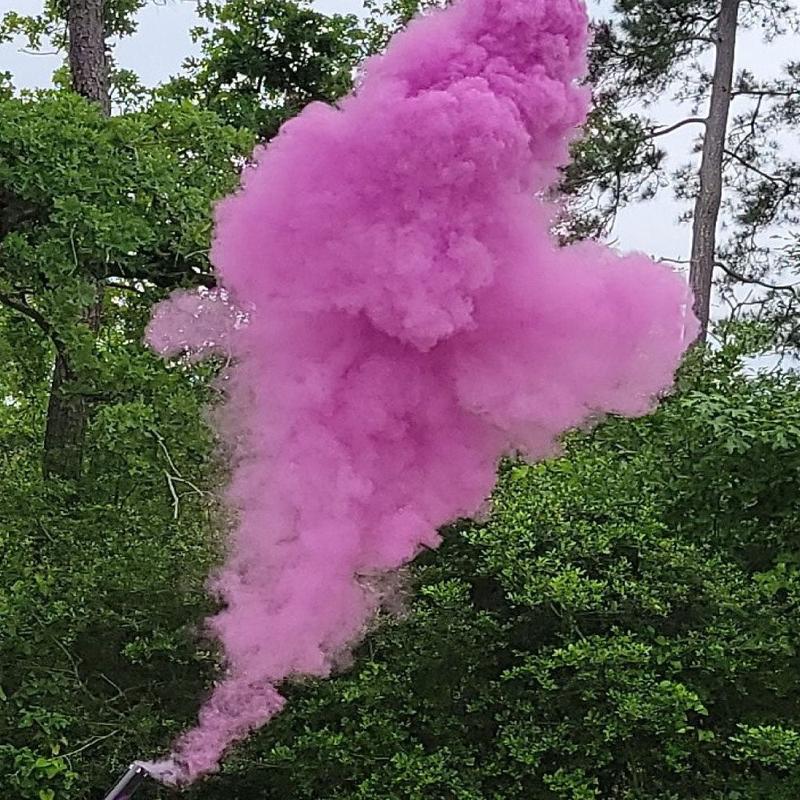 12" Purple Gender Reveal Powder Cannon Kit