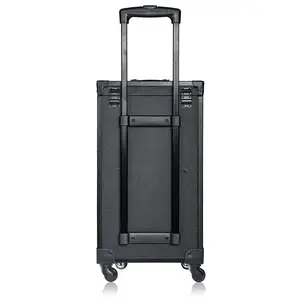 REBEL Makeup Artists Multifunction Cosmetics Trolley Train Case