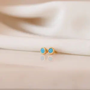 Ariel Turquoise Studs by Caitlyn Minimalist Ariel Turquoise Studs by Caitlyn Minimalist