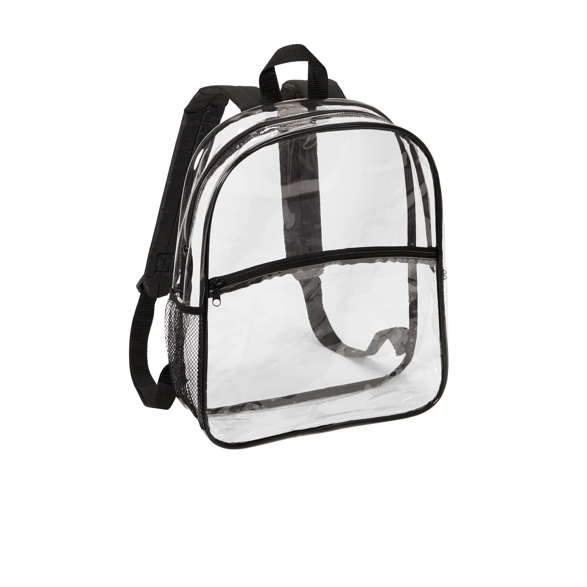 Clear Backpack – Blank PVC Bag with Optional Customization
