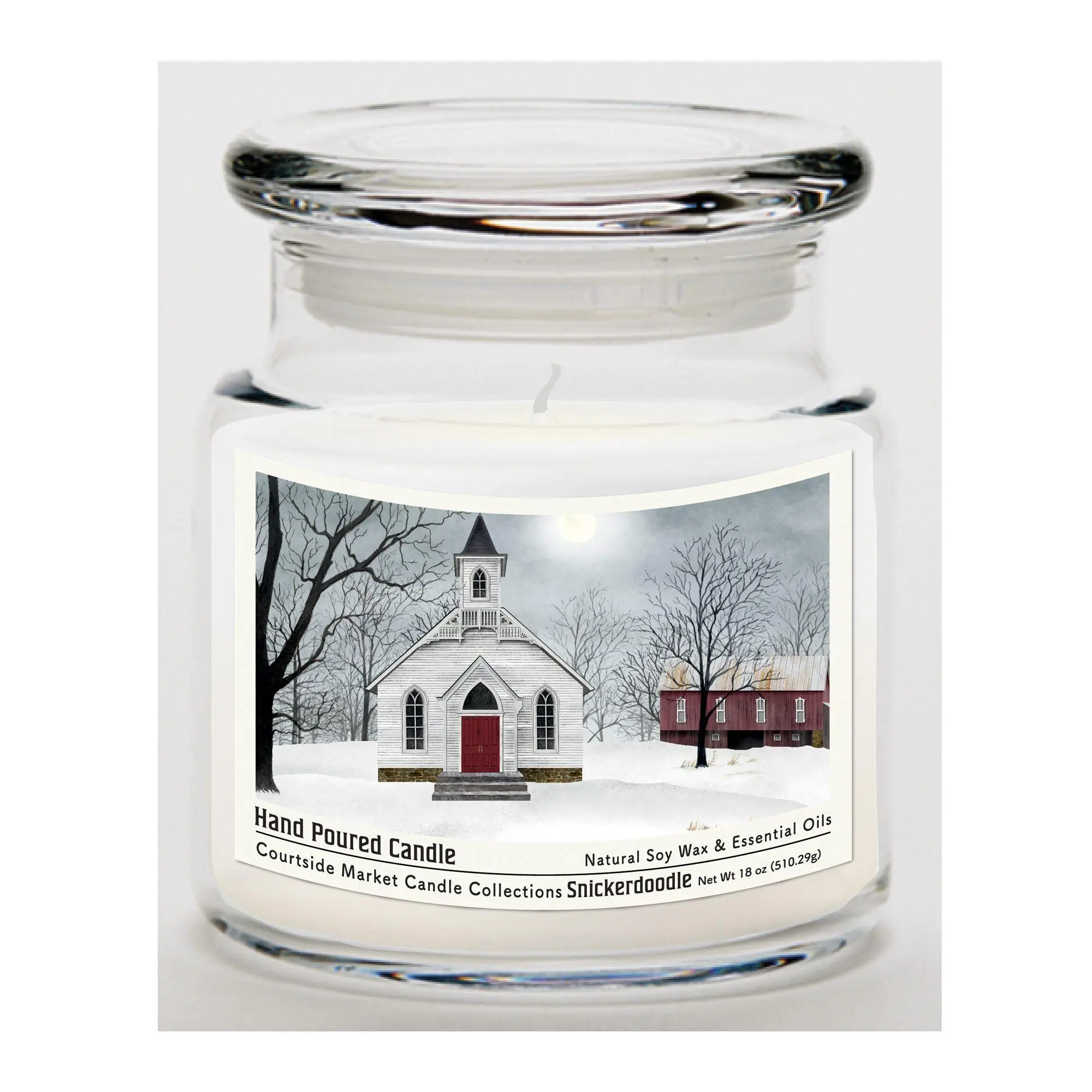 Courtside Market Love One Another Candle Glassar 18 oz