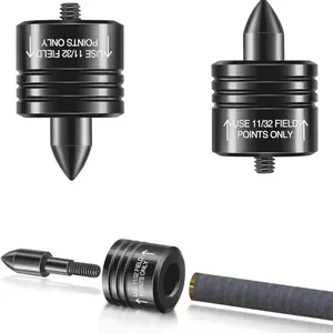 Crossbow Bolt Decocking Heads - 2 Pieces Universal Fit for Hunting and Competition Crossbow Arrows - Arrow Release for Recurve and Compound Bows& Point Crossbow Decocking Tips.