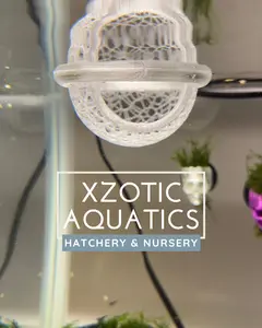 Semi Transparent Floating Mesh Dome Hide – 3D Printed Aquarium Cave Shelter for Fish (Copy)