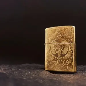 Zodiac Series Brass Heritage Lighter Collection