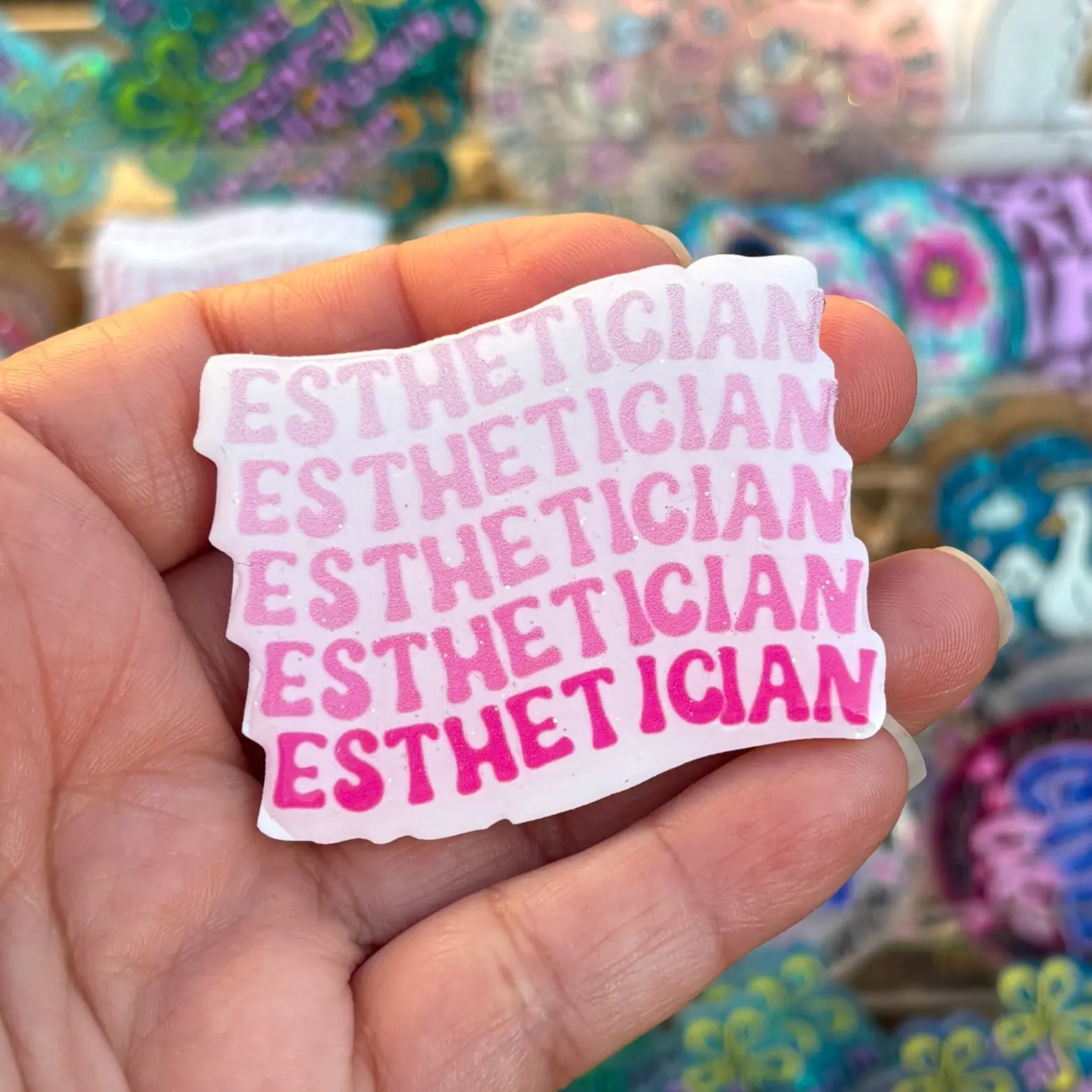 Esthetician Badge Real