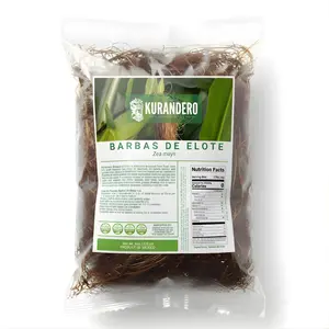 Kurandero Barbas de Elote Herbal Tea 4 oz 113g 100% Natural Mexican Corn Silk Caffeine-Free Vegan Farm-Grown Loose Leaf Tea