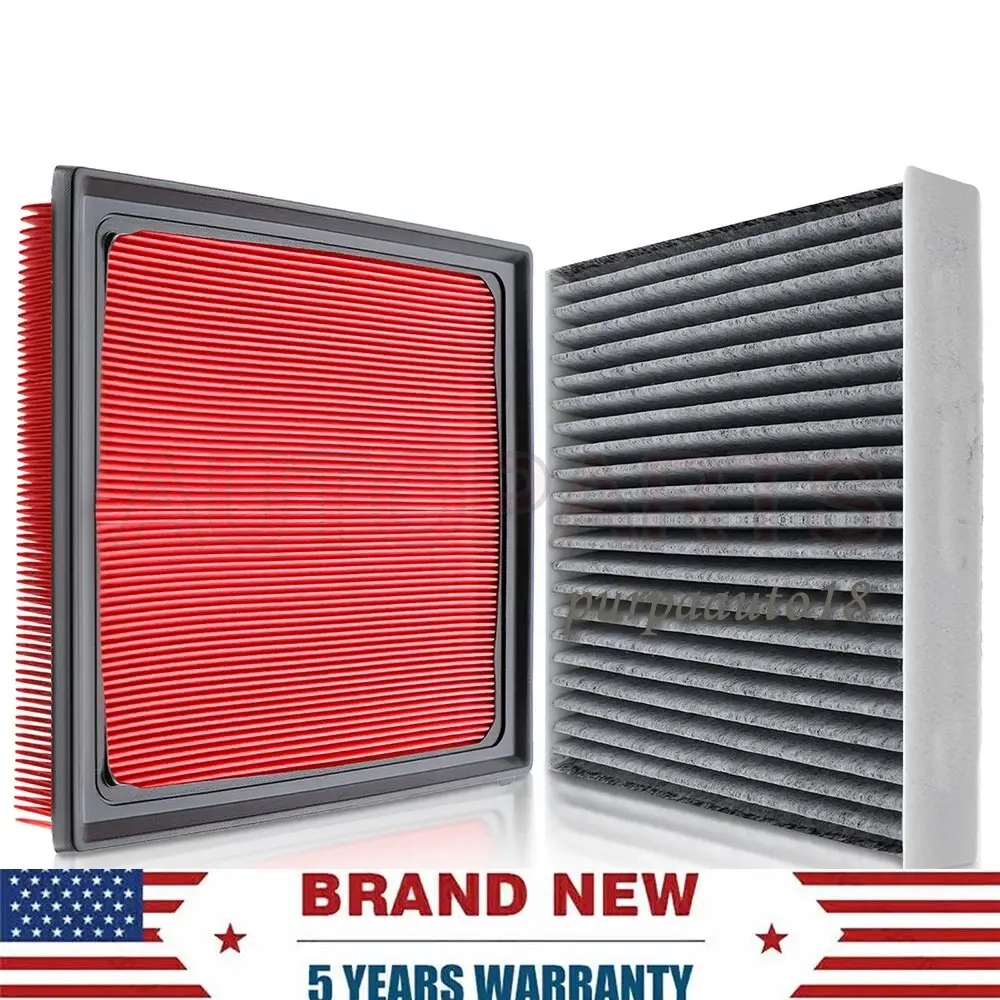 Engine Air Filter & Cabin Air Filter For Toyota 2018 2019 2020 2021 2022 2023 2024 2025 Camry / 2019-2025 Rav4 17801-25020 & 87139-0E040