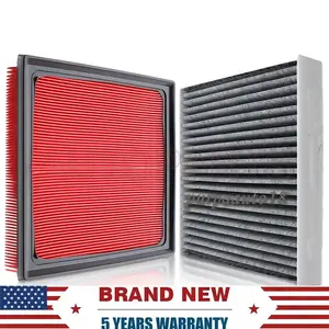 Engine Air Filter & Cabin Air Filter For Toyota 2018 2019 2020 2021 2022 2023 2024 2025 Camry / 2019-2025 Rav4 17801-25020 & 87139-0E040
