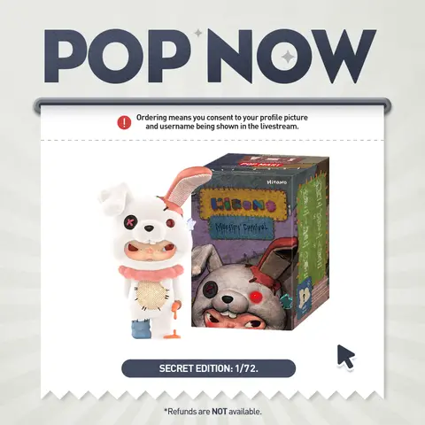 [POP NOW]Hirono Monsters' Carnival Series Figures POP MART
