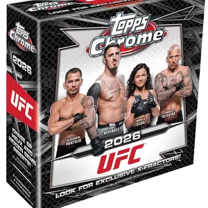 2026 Topps Chrome UFC Mega Box! (Look for X-Fractor Parallels!)