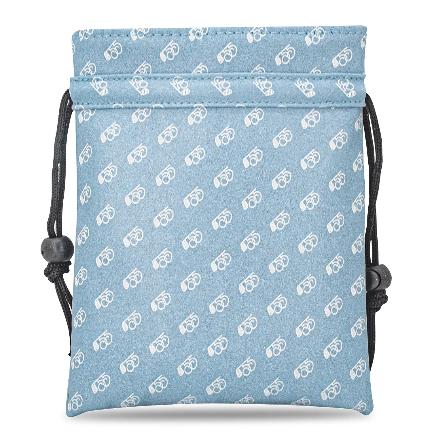 Blue High-Quality Valuable Item Bag with Gg Design, Sealed Bag with Drawstring, Portable Ball Bag, Golf Accessories, Drawstring Pouch, Accessory Pouch