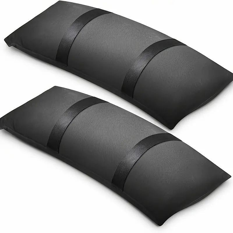 Heavy Duty Outdoor Parasol Weights, 2Pcs 600D Oxford Cloth Black Sandbags, Firm Support for Terrace Furniture, Avoid Shaking in Wind for Daily Management