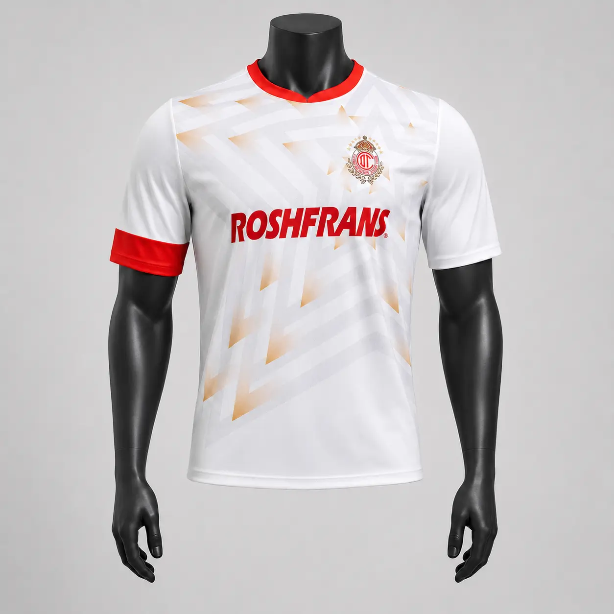 [Trending] - Toluca 2023-24 Away Soccer Jersey - Full Print Logo