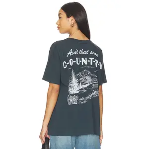 DAYDREAMER Morgan Wallen Ain't That Some Merch Tee in Vintage Black