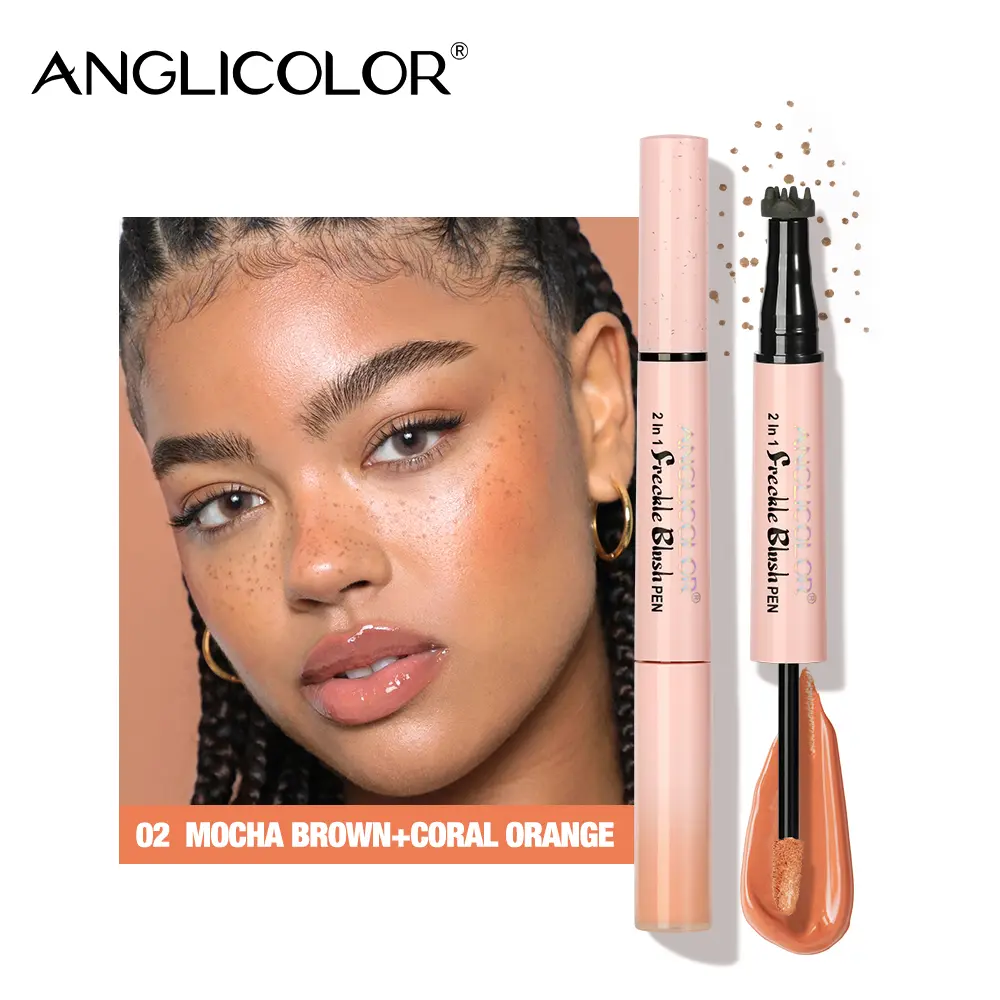 02 MOCHA BROWN +CORAL ORANGE