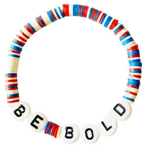 Be Bold Vulcanite Word Bracelet