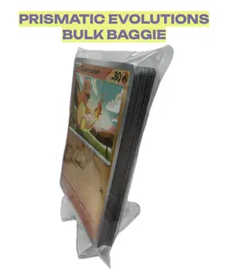 Bulk Baggies [PRISMATIC EVOLUTIONS] - No energy, no code cards, no repeats, 4+ holos/rev holos