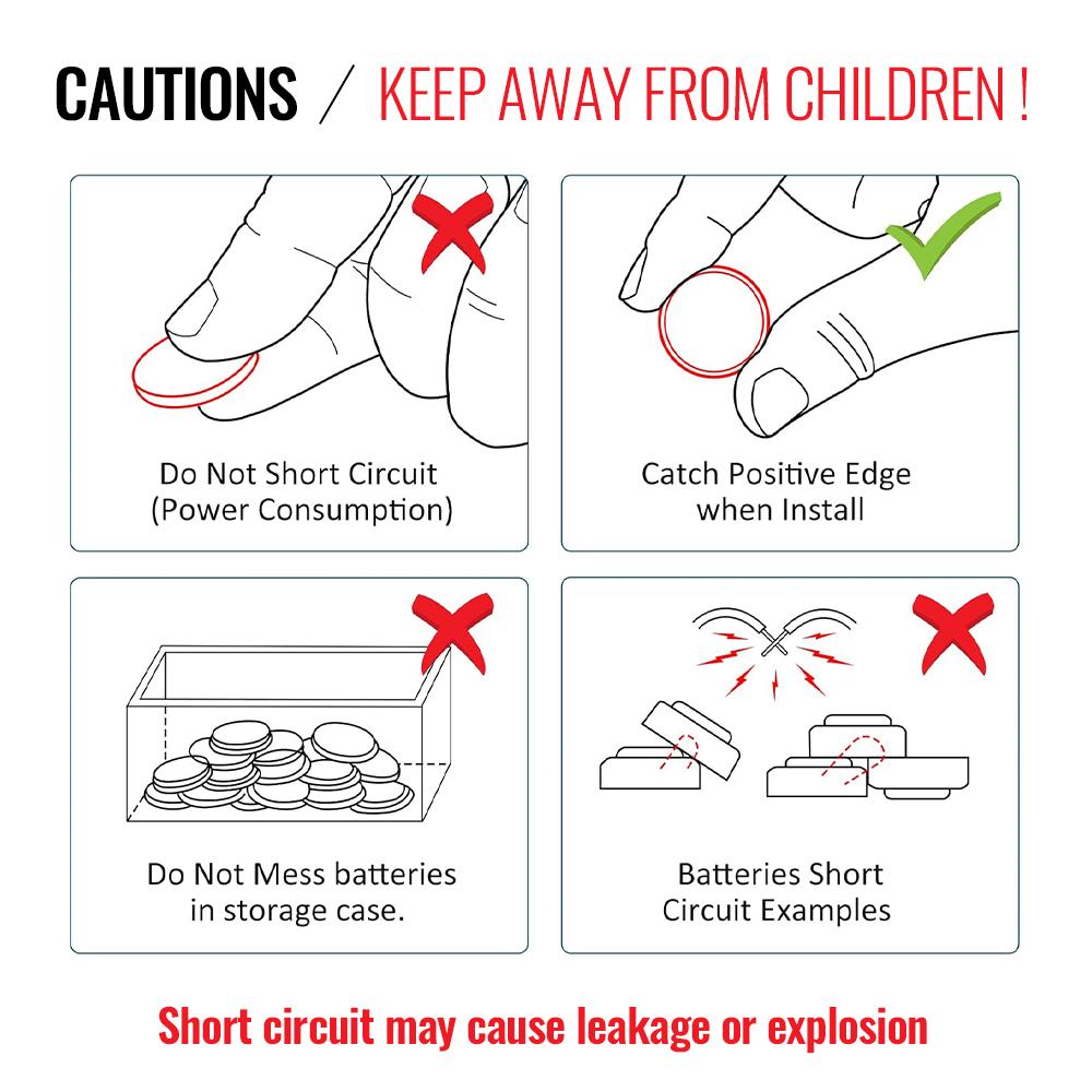 ENERGYPORT CR1220 3V Lithium Button Cell Battery CR 1220, for Keys, Watches, LED Light, Thermometer, Magnifier, Accessories, 40 Count
