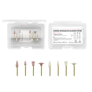 Dental Composite Resin Polishing Disc Polishing Wheels Diamond Impregnated Polishing System for Polishing Sanding Finishing Grinding Dental Lab Tool