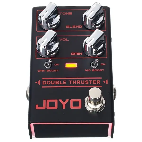 Joyo R-28 Double Thruster Bass Overdrive Fat tone, clear punchy lows. w/9v Pwr Adapte