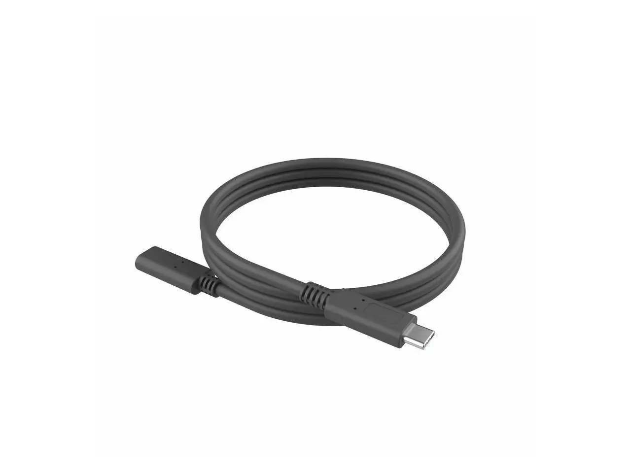 Logitech Reach Camera USB-C Cable Extension Cable - 1-meter, 3.28 ft - USB Type C (female) to USB Type C (male) - 5 Gbps, USB 3.0 - Black - 952-000201