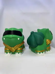 3d Printed Bulbasaur Green Power Ranger