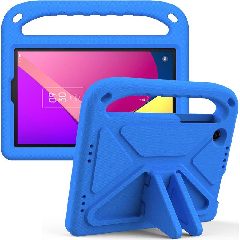 Case for TCL Tab 8 LE (8.0 Inch) Model 9137W EVA Shockproof Handle Light Weight Stand Cover, Blue Case for TCL Tab 8 LE (8.0 Inch) Model 9137W EVA Shockproof Handle Light Weight Stand Cover, Blue