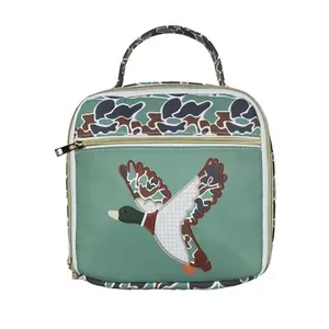 Camo Duck Kids Lunch Boxes Bag