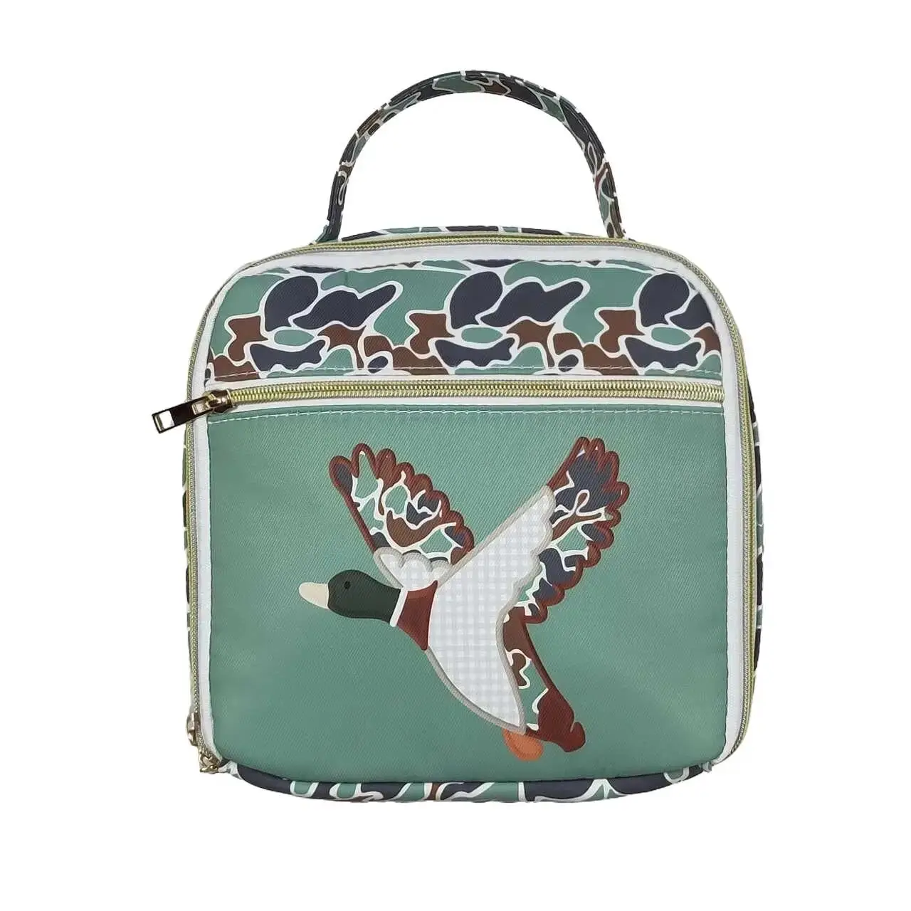 Camo Duck Kids Lunch Boxes Bag