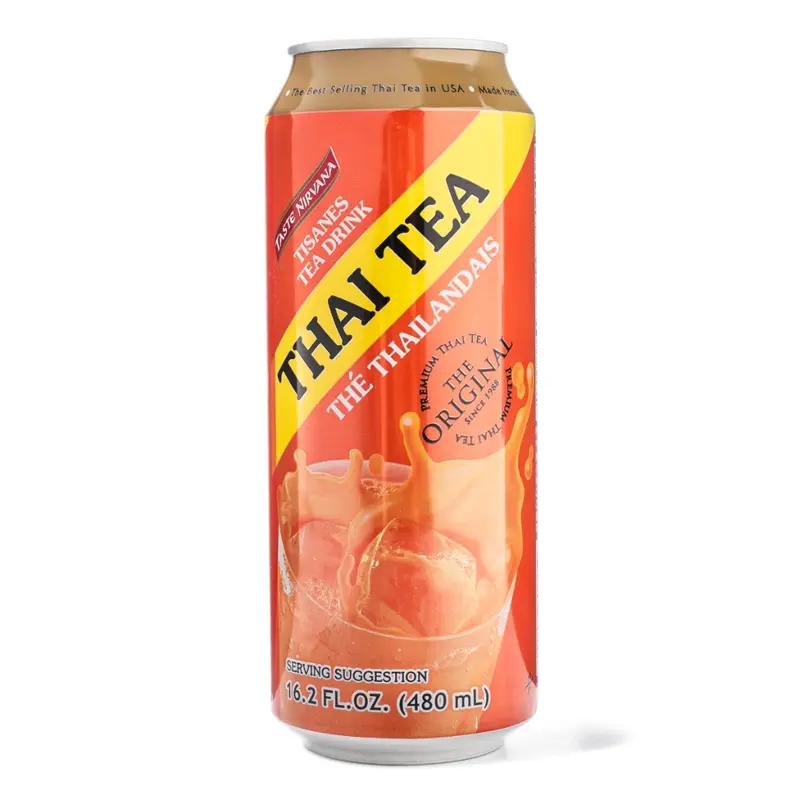 Taste Nirvana Thai Tea - Authentic Flavor with Real Tea Leaves, Non-Dairy Milk
