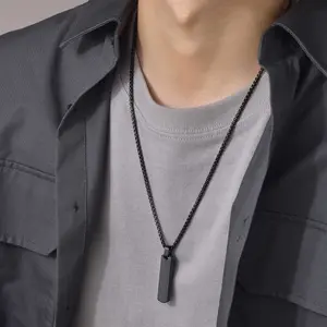 Custom Engravable Pendant| Memorable Minimalist Fashion Gift for Him/Her