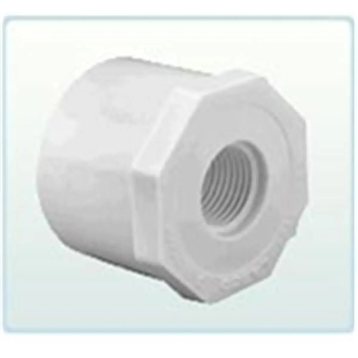 212 MAIN PVC Reducer Bushing - Spigot x FIPT Water Pipe Adapter, 1 in x 0.75 in, for Aquatic Fitness Equipment