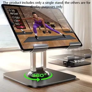 New 360° Rotating Tablet Stand | Universal Adjustable Holder for iPad & Phones