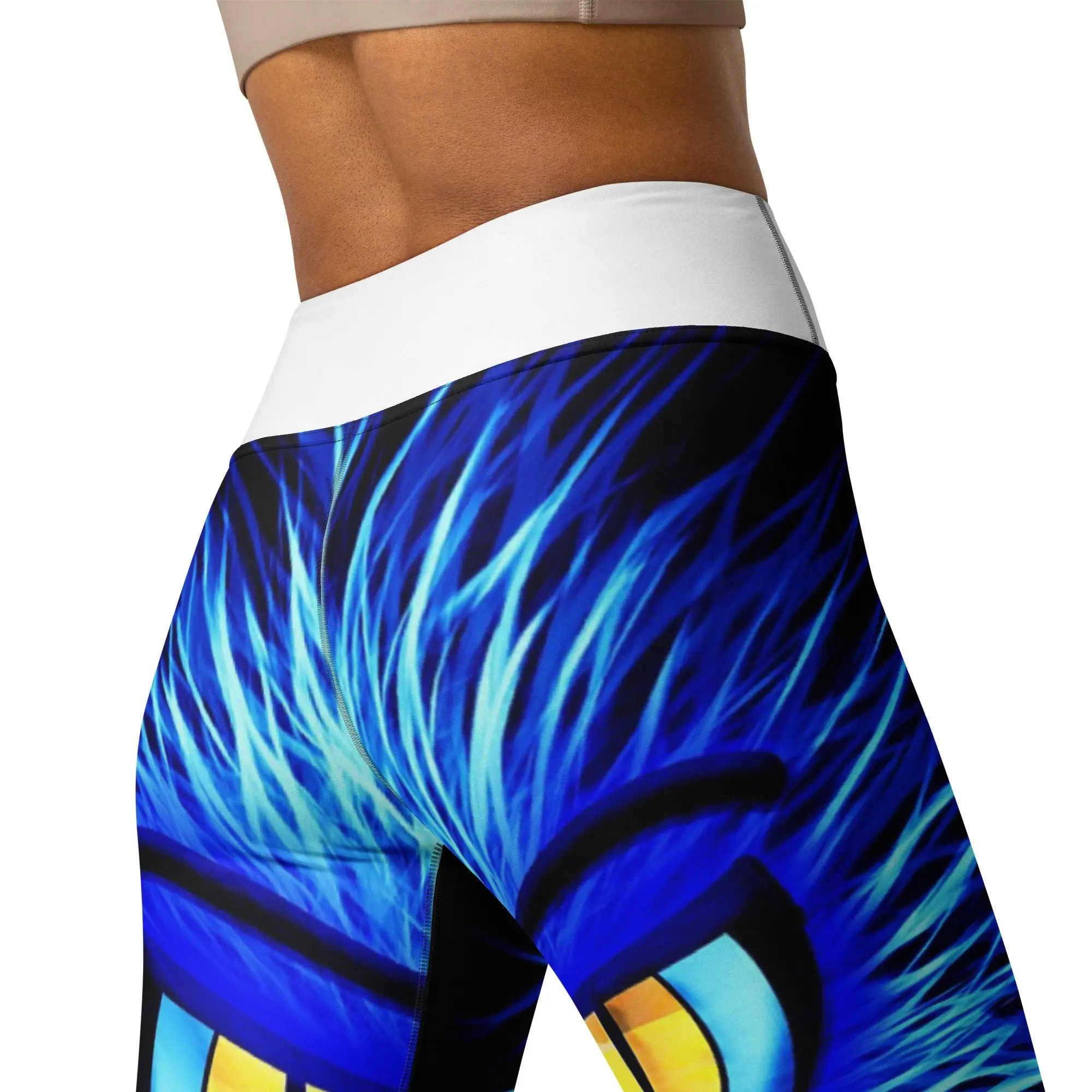 Salvador Dal-Sea Yoga Pants