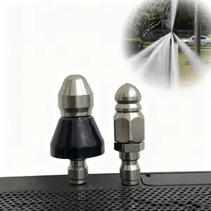 2025 Sewer Cleaning Tool High-pressure Nozzle Drain Augers for Pipe Unclogging Hair & Toilet Clog Remover Dredging & Cleaning Tools  （2pcs）