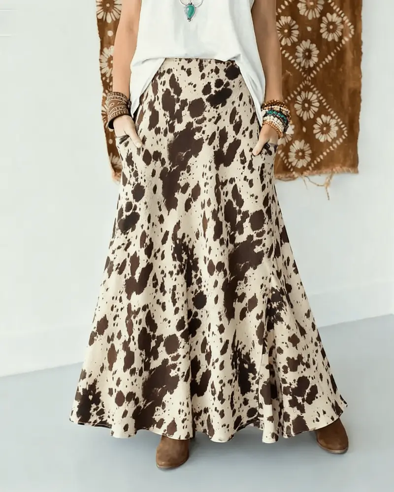 cow skirt - TikTok Shop