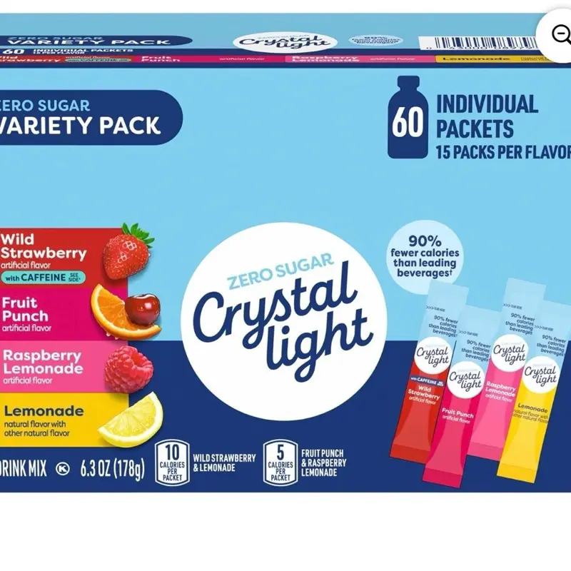 Variety Pack Drink Mix Packets 60 pk.